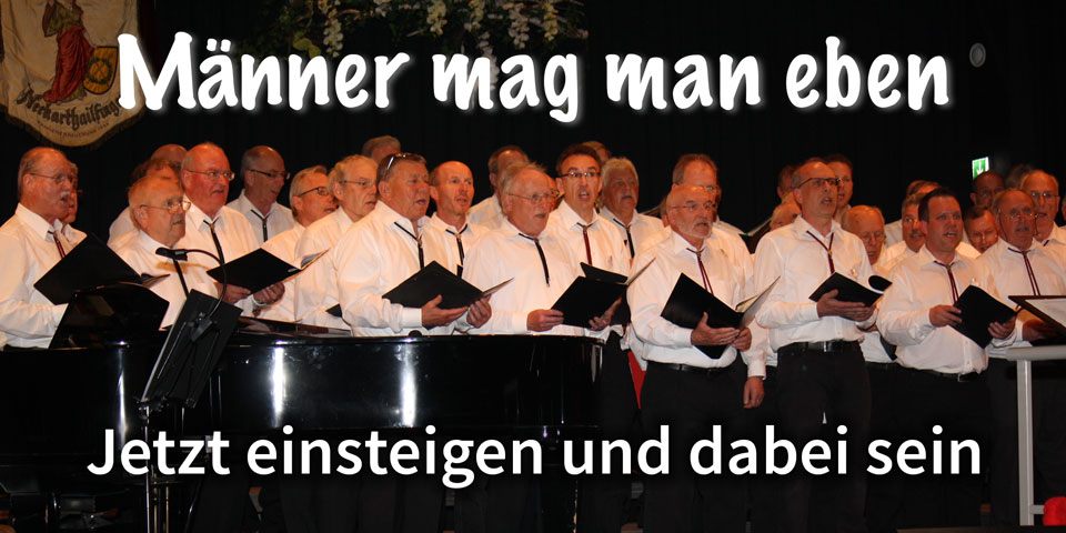 Maennerchor Werbung