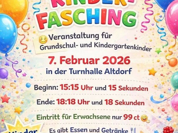 Altdorf Kinderfasching