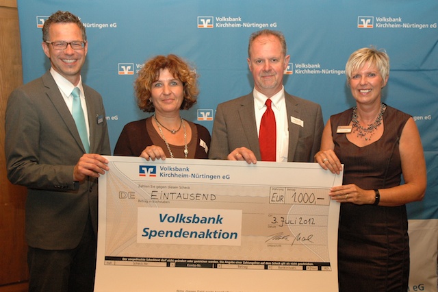 Volksbank unterstützt Ehrenamt mit Spende
