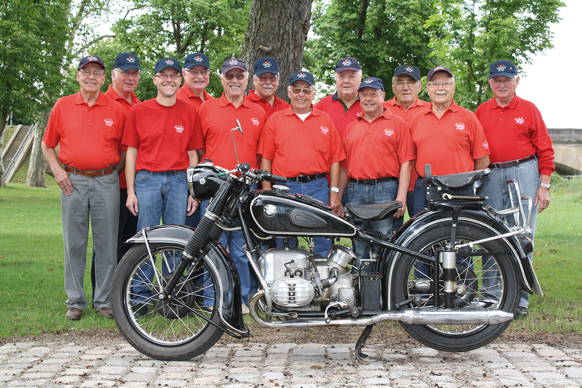 Oldiefreunde gehen in den Ruhestand
