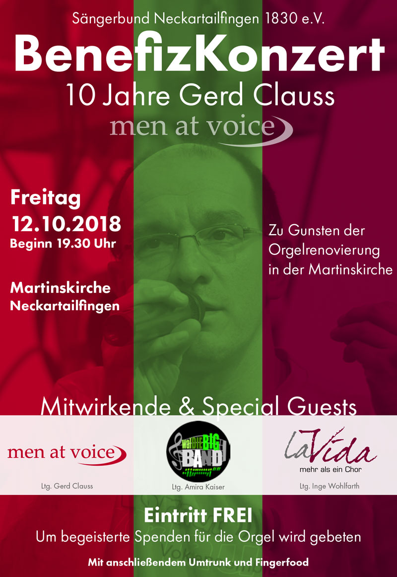 BenefizKonzert “10 Jahre Gerd Clauss”