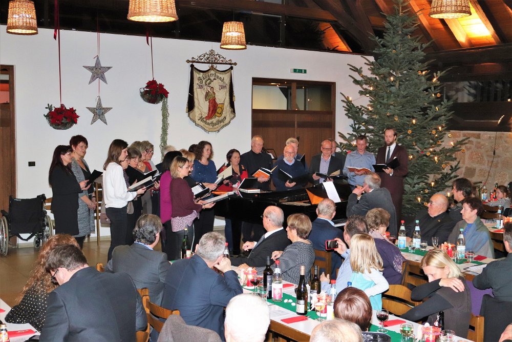 Sängerweihnachtsfeier in der Kelter