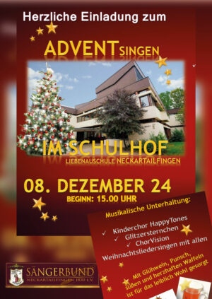 Adventsingen-Anzeige Adventsingen-Anzeige