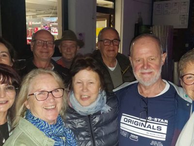 Gelungener Ausklang nach der Probe!